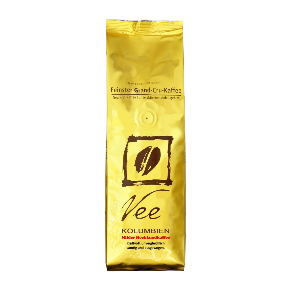 Vee's KOLUMBIEN - Milder Hochlandkaffee - Täglich frisch und schonend für Sie geröstet. Seit 1999 |